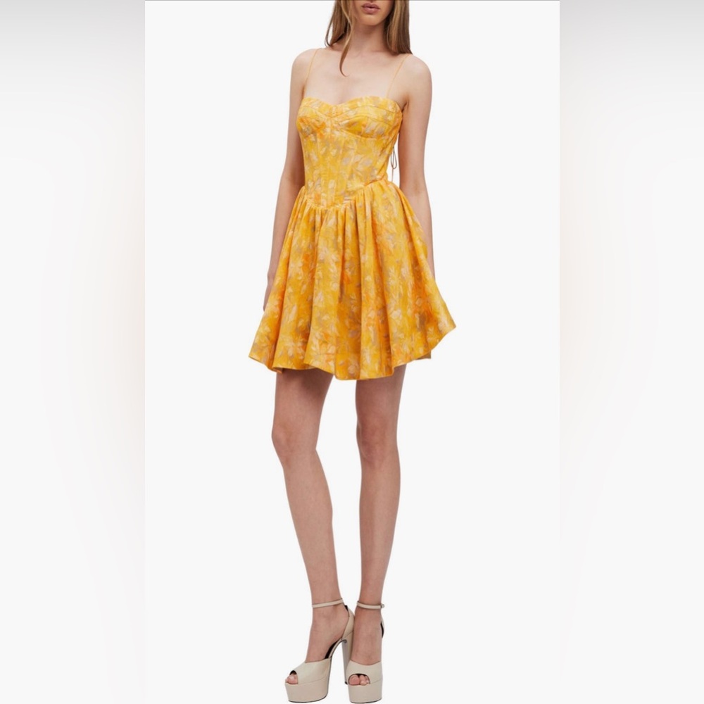 Bardot Elsie Floral Corset Minidress